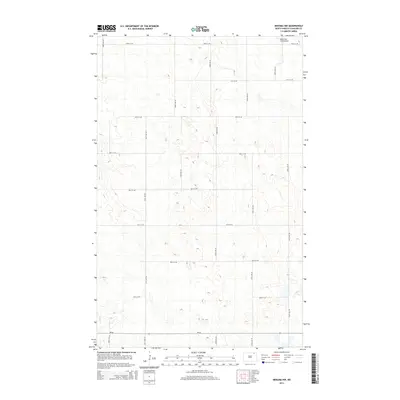2014 Map of Nekoma NW, 2014 Print