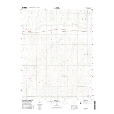 2015 Map of Nekoma, 2015 Print