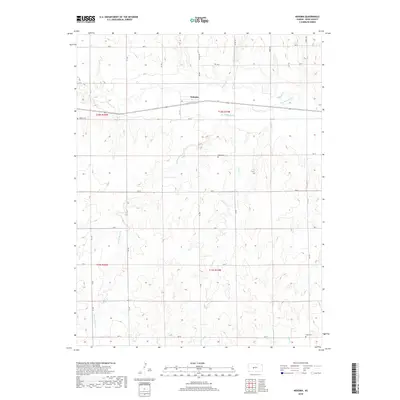 2018 Map of Nekoma, 2018 Print