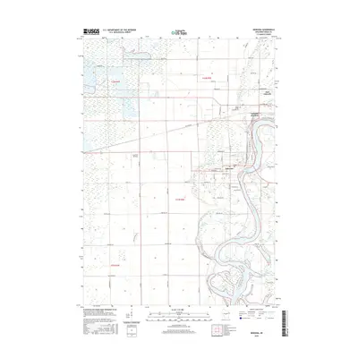 2015 Map of Nekoosa, 2015 Print
