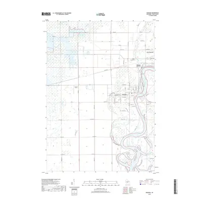 2018 Map of Nekoosa, 2018 Print