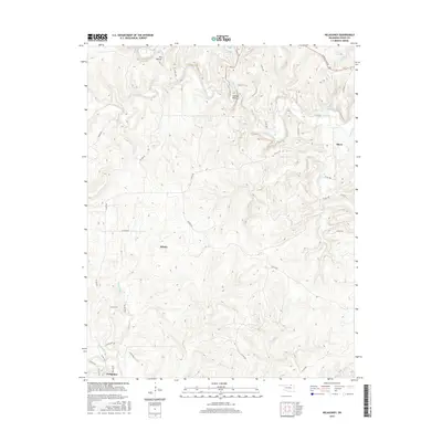 2016 Map of Nelagoney, 2016 Print