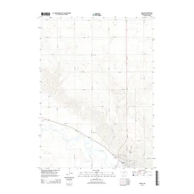 2014 Map of Neligh, 2014 Print