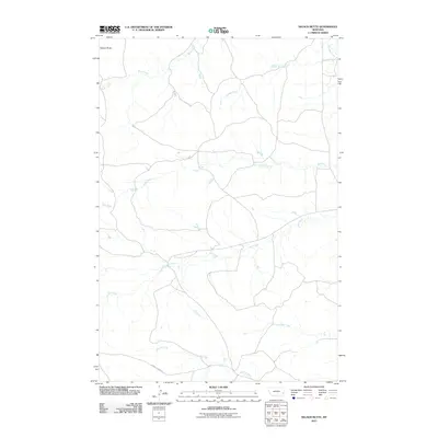 2011 Map of Nelson Butte, 2011 Print