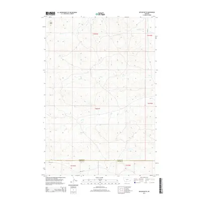 2014 Map of Nelson Butte, 2014 Print