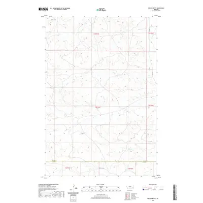 2020 Map of Nelson Butte, 2020 Print