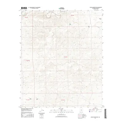 2017 Map of Nelson Canyon East, 2017 Print