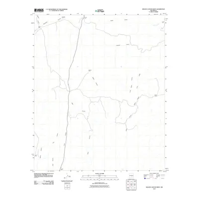 2010 Map of Nelson Canyon West, 2010 Print