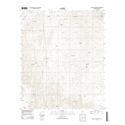 2013 Map of Nelson Canyon West, 2013 Print