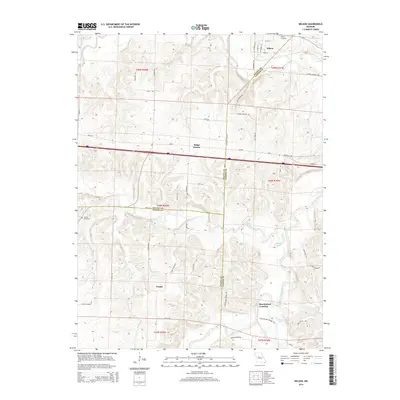 2014 Map of Nelson, 2014 Print