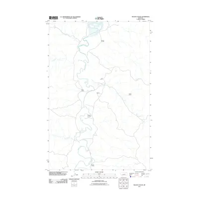 2011 Map of Nelson Coulee, 2011 Print
