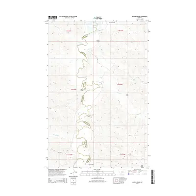 2014 Map of Nelson Coulee, 2014 Print