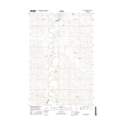 2017 Map of Nelson Coulee, 2017 Print