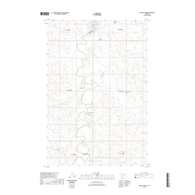 2020 Map of Nelson Coulee, 2020 Print