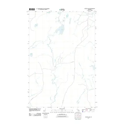 2011 Map of Nelson Lake, 2011 Print