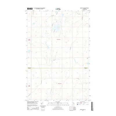 2014 Map of Nelson Lake, 2014 Print
