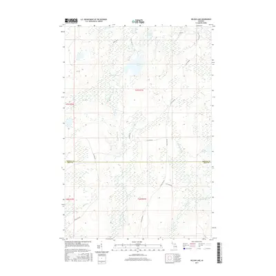 2017 Map of Nelson Lake, 2017 Print