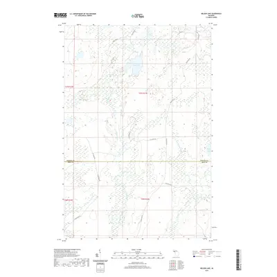 2019 Map of Nelson Lake, 2019 Print