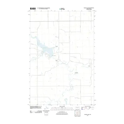 2011 Map of Nelson Lake, 2011 Print