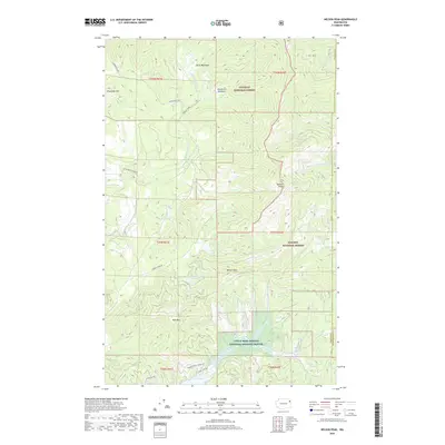 2020 Map of Nelson Peak, 2020 Print