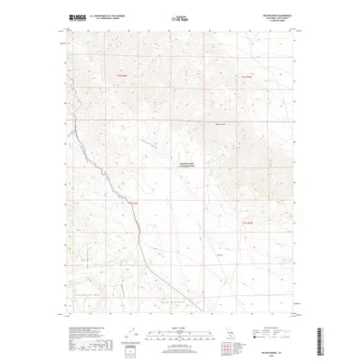2018 Map of Nelson Range, 2018 Print