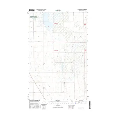 2016 Map of Nelson Slough, 2016 Print
