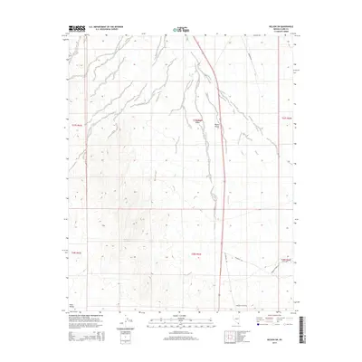 2014 Map of Nelson SW, 2014 Print