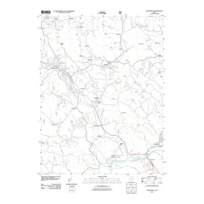 2011 Map of Nelsonville, 2011 Print