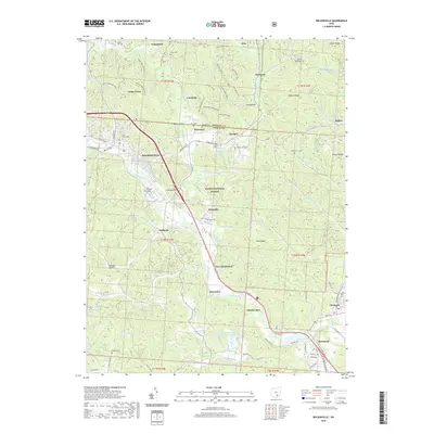 2019 Map of Nelsonville, 2019 Print