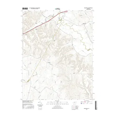 2016 Map of Nelsonville, 2016 Print