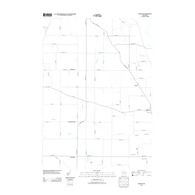 2013 Map of Nenno, 2013 Print