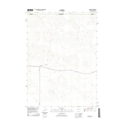 2014 Map of Nenzel, 2014 Print