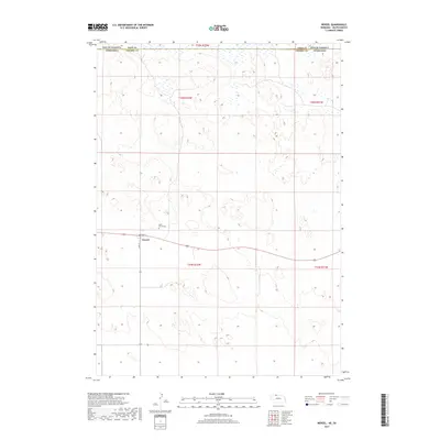 2017 Map of Nenzel, 2017 Print