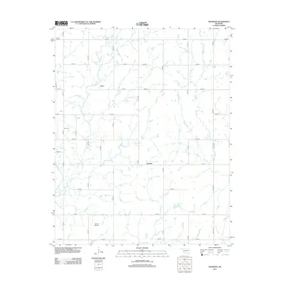 2012 Map of Neodesha, 2012 Print