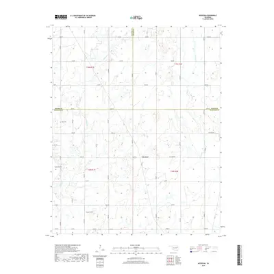2019 Map of Neodesha, 2019 Print