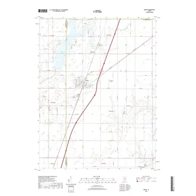 2018 Map of Neoga, 2018 Print