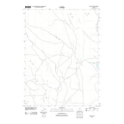 2010 Map of Neola NW, 2010 Print