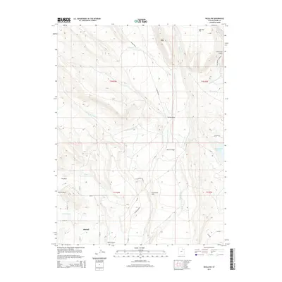2014 Map of Neola NW, 2014 Print
