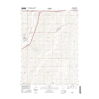 2015 Map of Neola, 2015 Print
