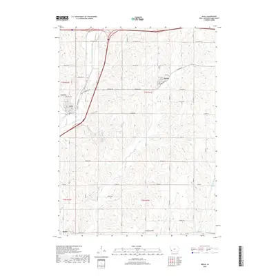 2018 Map of Neola, 2018 Print