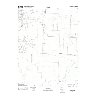 2012 Map of Neosho East, 2012 Print