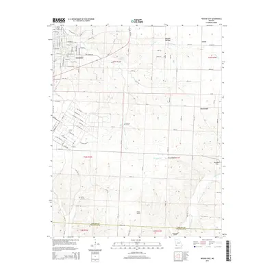 2015 Map of Neosho East, 2015 Print