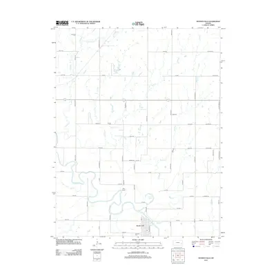 2012 Map of Neosho Falls, 2012 Print