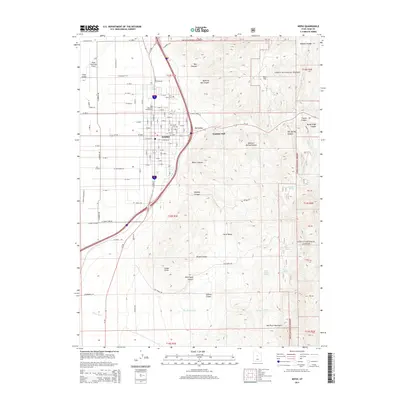 2014 Map of Nephi, 2014 Print
