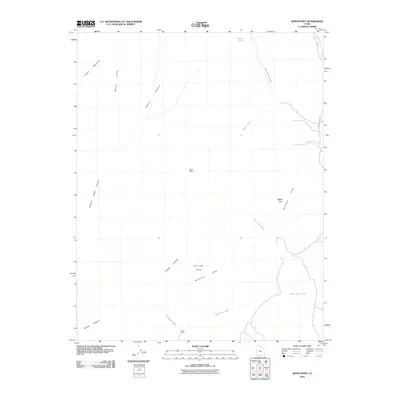 2010 Map of Nephi Point, 2010 Print