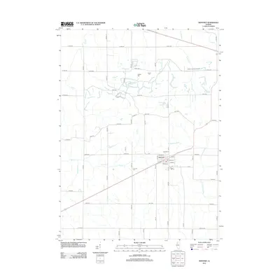 2012 Map of Neponset, 2012 Print