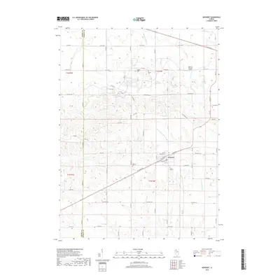 2018 Map of Neponset, 2018 Print