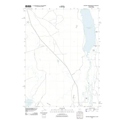 2010 Map of Neponset Reservoir NE, 2010 Print