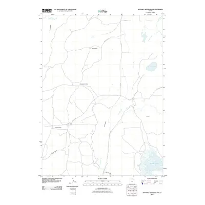 2010 Map of Neponset Reservoir NW, 2010 Print
