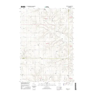 2015 Map of Nerike Hill, 2015 Print